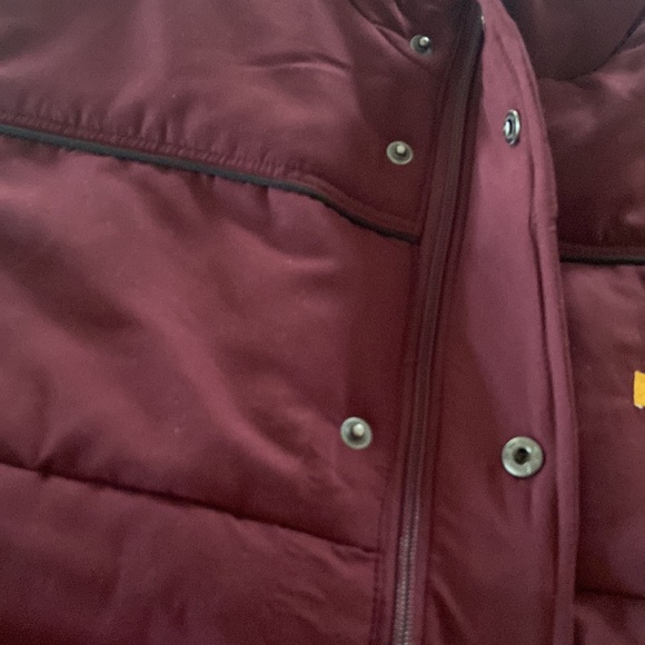 Men’s full zip button up Minnesota winter vest size large NWTs - Picture 6 of 8